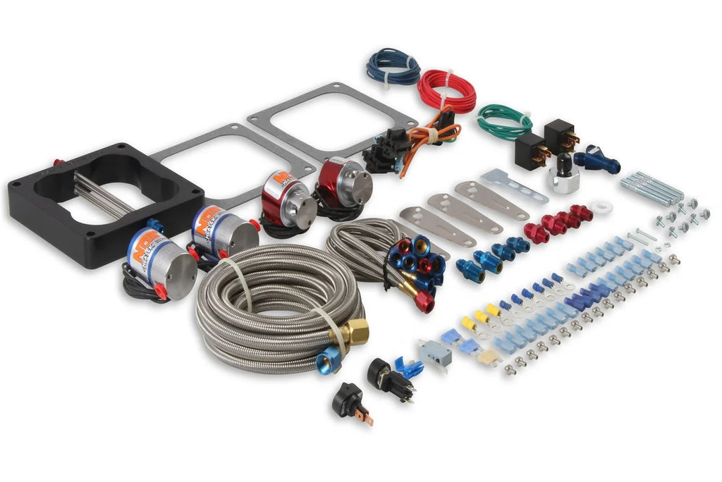 NOS/Nitrous Oxide System Dual Stage Big Shot Nitrous System Pro 2 Stage V8 Dominator 02302NOS - Back View