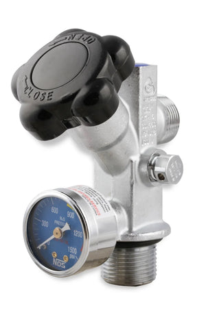NOS/Nitrous Oxide System Hi-Flo™ Nitrous Valve For NOS bottles 5 lbs. and larger 16137NOS - Main Product View