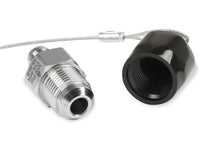 Load image into Gallery viewer, NOS/Nitrous Oxide System NOS BLACK Racer's Safety Adapter 16169BNOS - Side View
