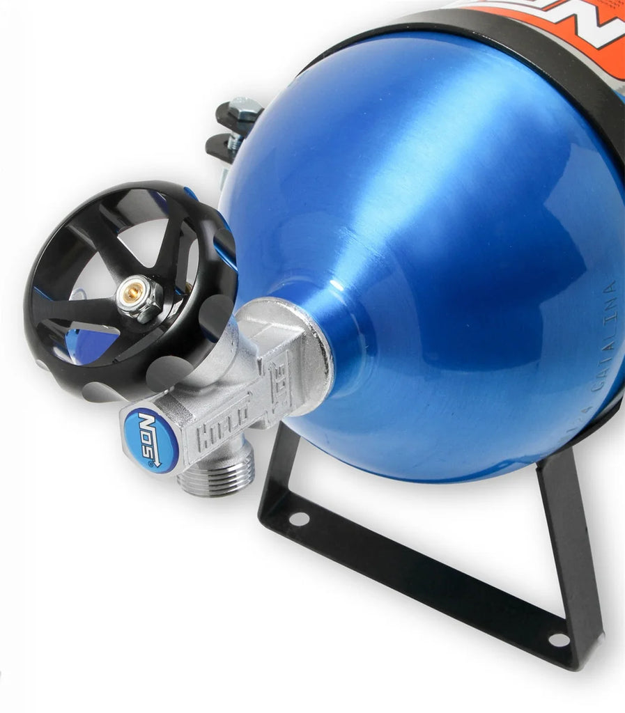 NOS/Nitrous Oxide System NOS Billet Hand Wheel for Bottle Valves 16147NOS - Installation View