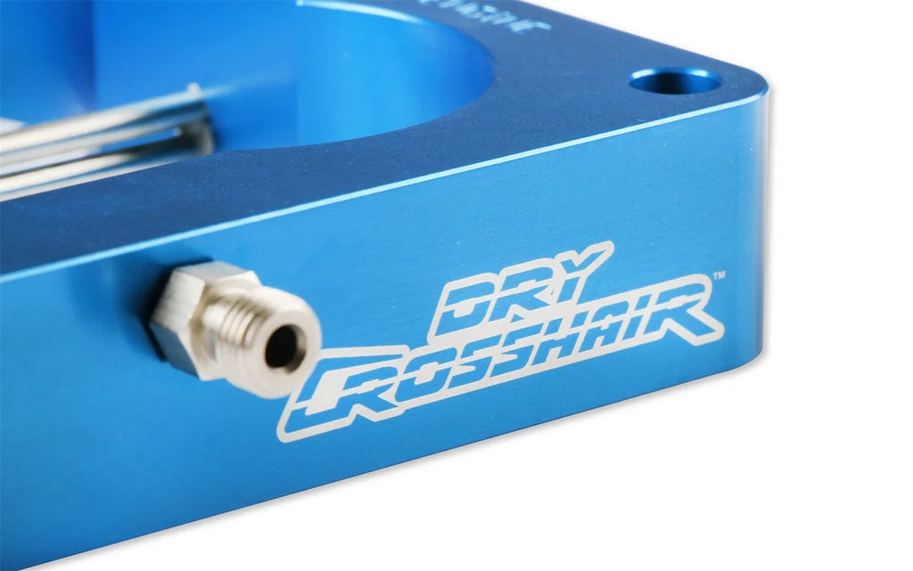 NOS/Nitrous Oxide System NOS Crosshair Plate Dominator flange Professional Kit - Plate only 12666NOS - Installation View