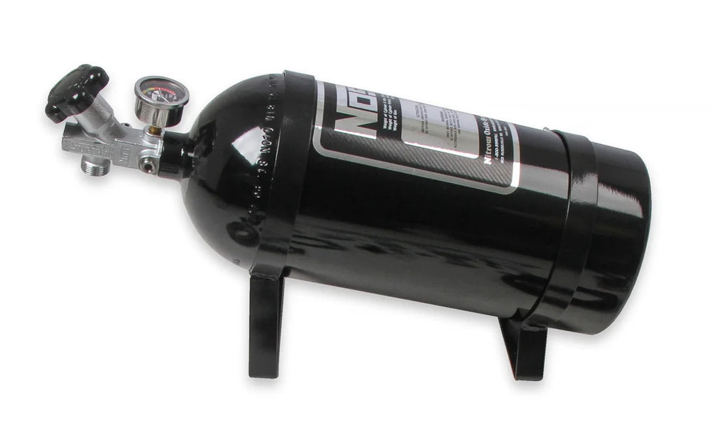 NOS/Nitrous Oxide System NOS Nitrous Bottle 14761BNOS - Side View