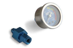NOS/Nitrous Oxide System NOS Nitrous Gauge, Blue, 1-1/2", w/ -4AN adapter 15920NOS - Main Product View