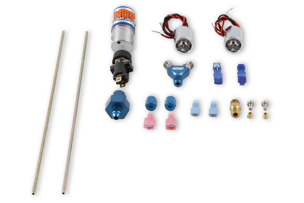 NOS/Nitrous Oxide System NOS Ntimidator Illuminated Dual LED Nitrous Purge Kit 16037NOS - Side View