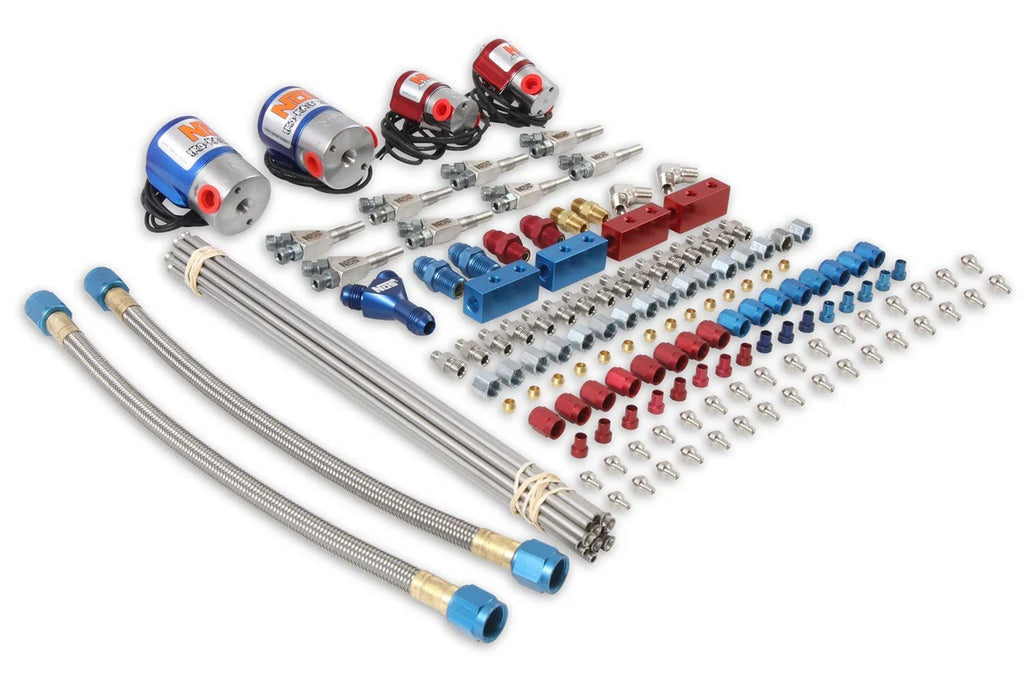 NOS/Nitrous Oxide System NOS Pro Race Fogger "Professional" Nitrous System - Annular Nozzles 04467NOS - Side View