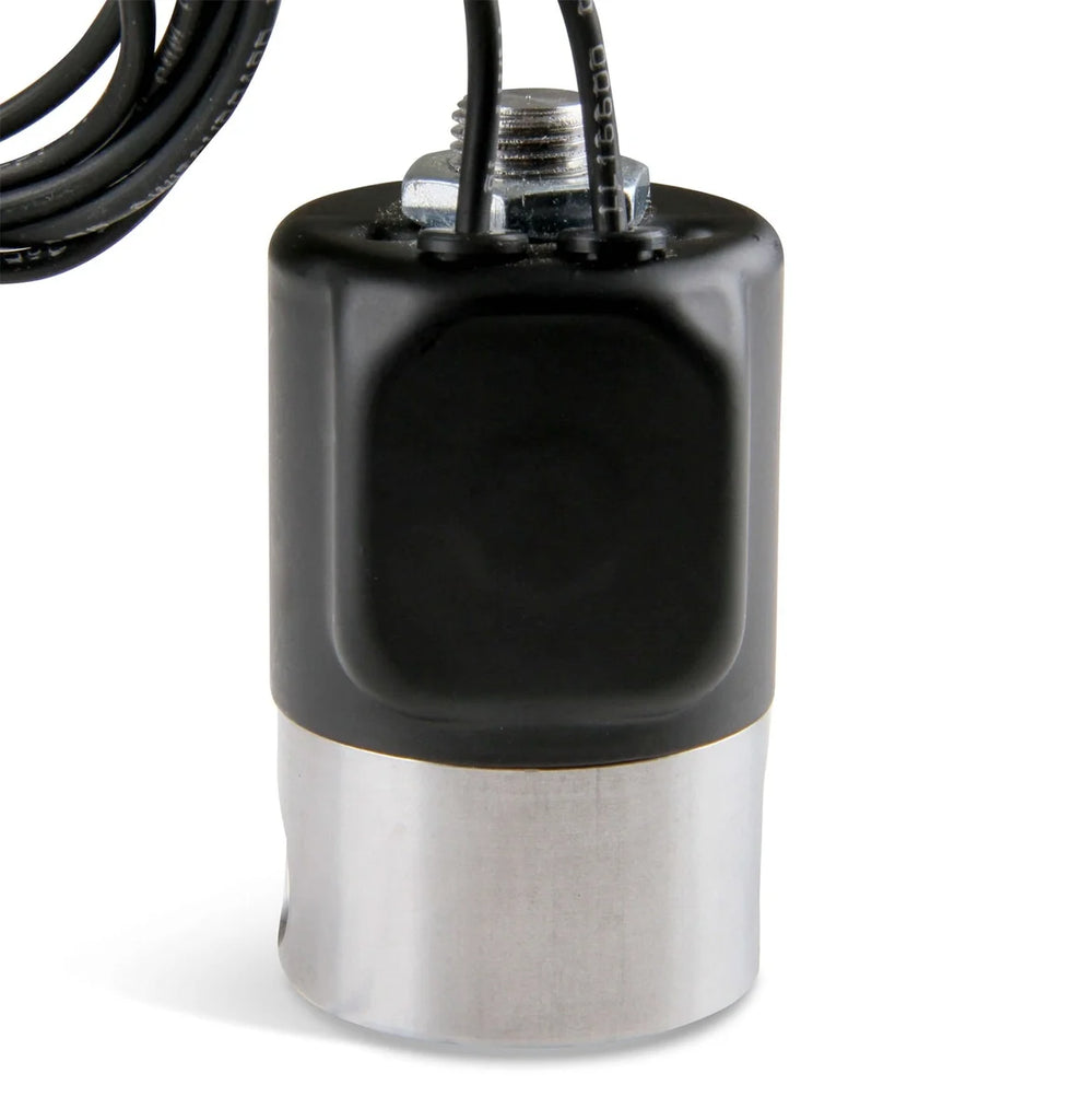 NOS/Nitrous Oxide System Pro-Race Nitrous Solenoid w/ Bottom Exit 18048RBNOS - Back View