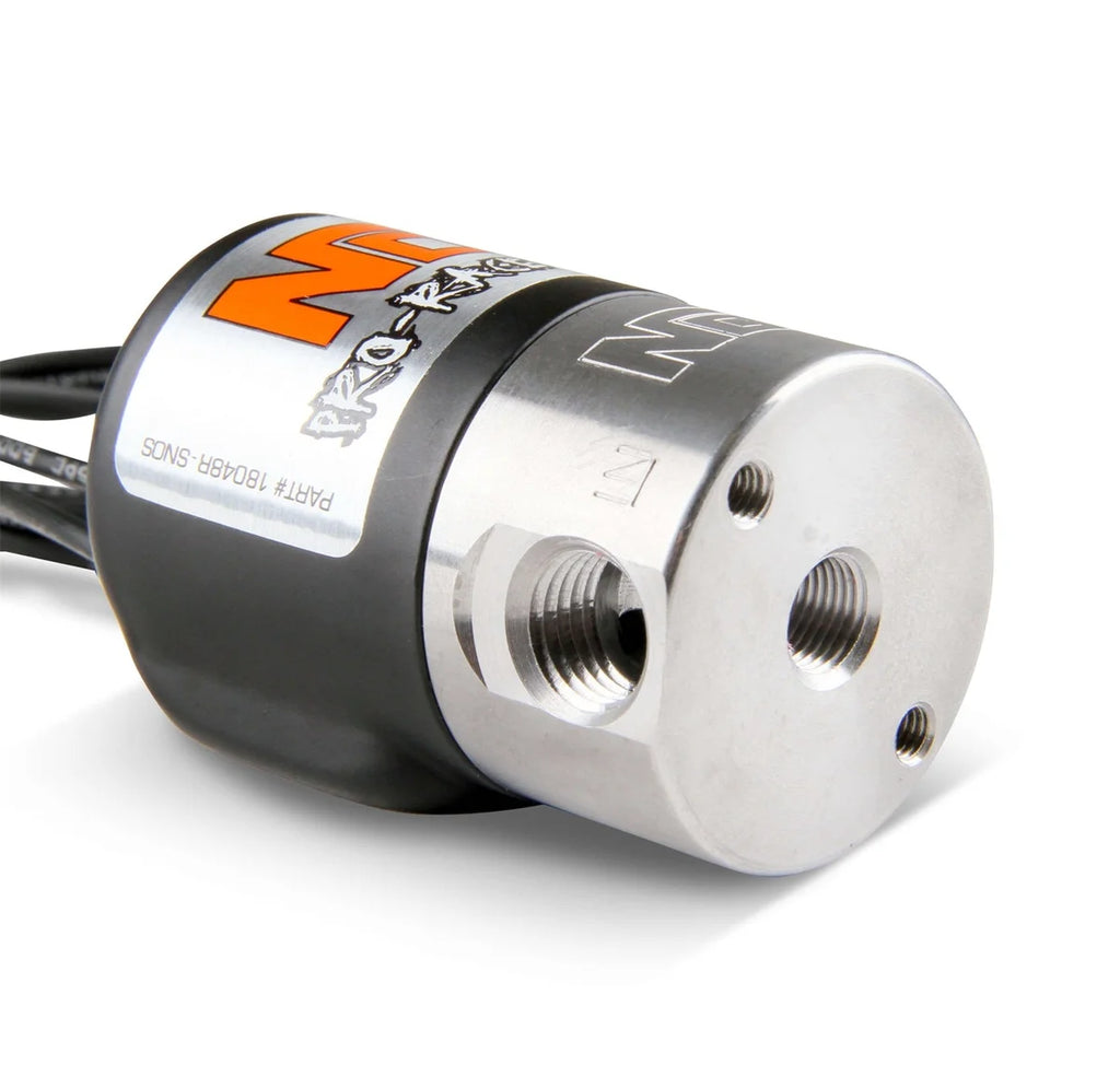 NOS/Nitrous Oxide System Pro-Race Nitrous Solenoid w/ Bottom Exit 18048RBNOS - Additional View 5