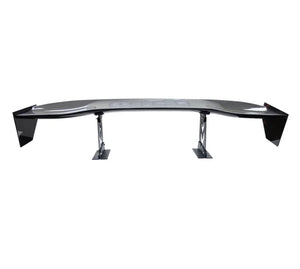 NRG Carbon Fiber Spoiler - Universal (59in.) NRG Logo Large End Plates - Main Product View