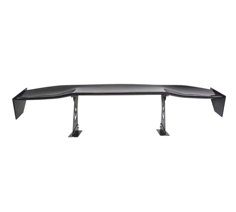 NRG Carbon Fiber Spoiler - Universal (69in.) w/NRG Logo / Stand Cut Out / Large Side Plate - Additional View 7