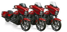 Load image into Gallery viewer, National Cycle 24+ Harley Davidson FLH/ 23 FLH CVO V-Stream Quantum Plus Mid Windshield- LT. Tint - Side View