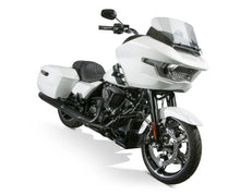 Load image into Gallery viewer, National Cycle 24+ Harley Davidson FLT/ 23 FLT CVO V-Stream Quantum Plus Mid Windshield- LT. Tint - Side View
