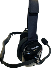 Load image into Gallery viewer, NavAtlas Headset - Behind-the-Head - Stereo/VOX - Black NB202BK - Back View