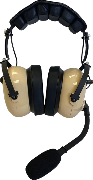 NavAtlas Headset - Over-the-Head - Stereo/VOX - Beige NO303BE - Main Product View
