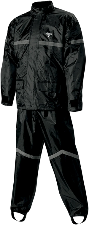 Nelson-Rigg SR-6000 Stormrider Rainsuit - Black - 4X SR-6000-BLK074X - Main Product View