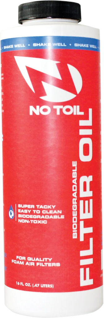 No Toil Air Filter Oil - 64 U.S. fl oz. NT218 - Side View
