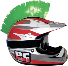 Load image into Gallery viewer, PC Racing Helmet Mohawk - Green PCHMGREEN - Main Product View