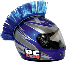 Load image into Gallery viewer, PC Racing Helmet Mohawk - Purple PCHMPURPLE - Side View