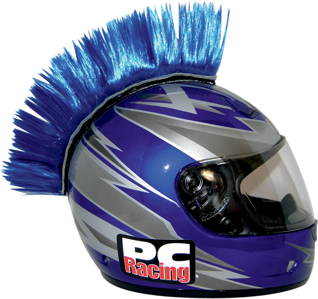 PC Racing Helmet Mohawk - Red PCHMRED - Side View