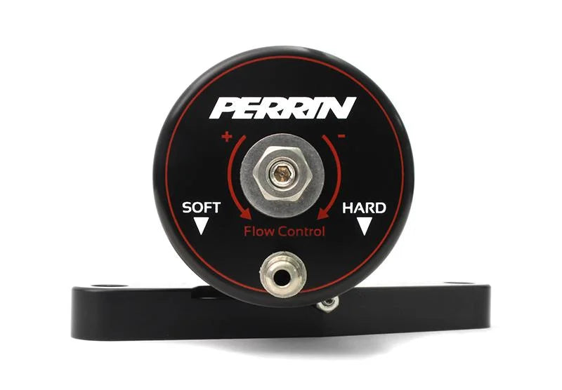 PERRIN 02-07 Subaru WRX / 04-21 STI / 06-08 FXT Bypass/Blow Off Valve - Red - Back View