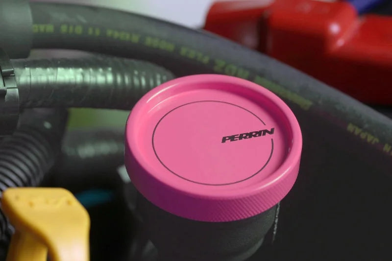 PERRIN 02-25 Subaru Impreza/WRX/STI & 13-25 Crosstrek/BRZ/FR-S/GR86/GR86 Oil Fill Cap - Hyper Pink - Additional View 5