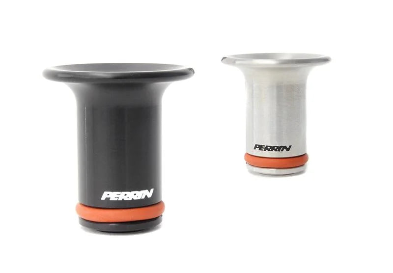 PERRIN 05-25 Subaru WRX / 05-21 STI / 13-25 BRZ/GR86/FR-S Parking Brake Drift Button - Black - Side View