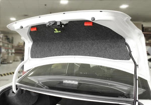 PERRIN 07-25 Subaru WRX STI Sedan Trunk Handle - Red - Main Product View