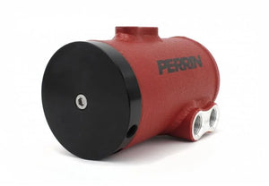 PERRIN 08-14 Subaru WRX / 08-21 STI / 05-09 Legacy GT & Outback XT Air Oil Separator - Red - Main Product View