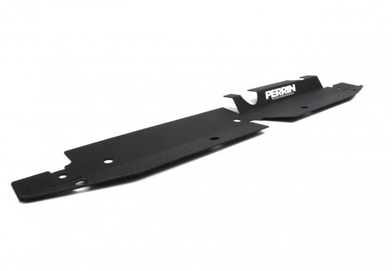 PERRIN 08-14 Subaru WRX & STI / 08-11 Impreza Radiator Shroud - Black - Installation View
