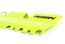 Load image into Gallery viewer, PERRIN 15-21 Subaru WRX/STI Radiator Shroud (With OEM Intake Scoop) - Neon Yellow - Side View