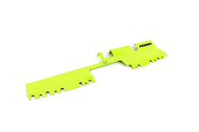 Load image into Gallery viewer, PERRIN 15-21 Subaru WRX/STI Radiator Shroud (With OEM Intake Scoop) - Neon Yellow - Back View