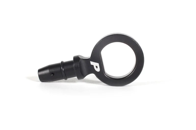PERRIN 15-25 Subaru WRX & 13-25 BRZ/FR-S/86/GR86 Dipstick Handle Loop Style - Black - Side View
