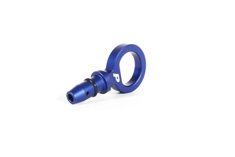 PERRIN 15-25 Subaru WRX & 13-25 BRZ/FR-S/86/GR86 Dipstick Handle Loop Style - Blue - Installation View