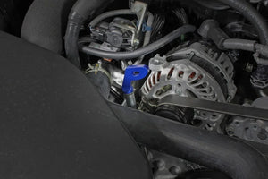 PERRIN 15-25 Subaru WRX & 13-25 BRZ/FR-S/86/GR86 Dipstick Handle P Style - Blue - Main Product View
