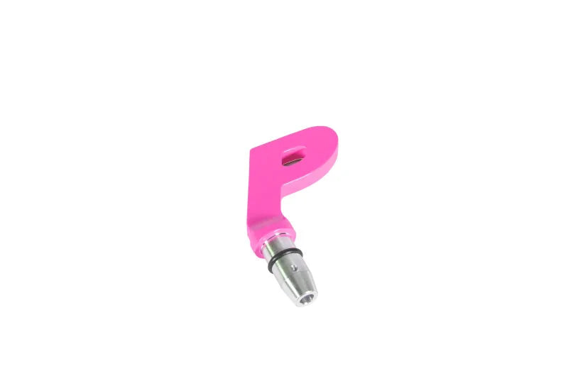 PERRIN 15-25 Subaru WRX & 13-25 BRZ/FR-S/86/GR86 Dipstick Handle P Style - Hyper Pink - Back View