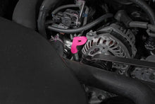 Load image into Gallery viewer, PERRIN 15-25 Subaru WRX & 13-25 BRZ/FR-S/86/GR86 Dipstick Handle P Style - Hyper Pink - Installation View