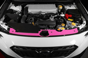 PERRIN 22-25 Subaru WRX Radiator Shroud - Hyper Pink - Main Product View