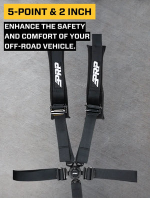 PRP 5.2 Harness(Cam-Lock, SFI Rated) - Black - Main Product View