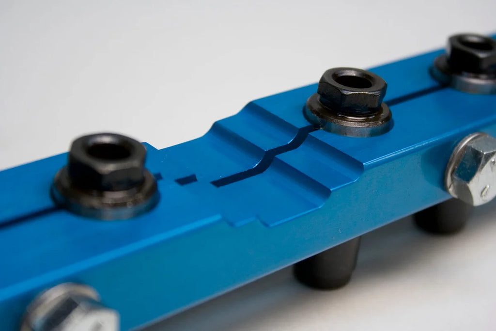 PRW Stud Girdle; Billet Aluminum; Solid Bar; Incl. 7/16 in. PRW RockerLoc Adjusters. 1530201 - Side View