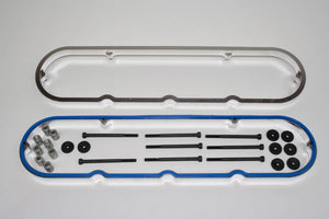 PRW Valve Cover Risers; 3/4 in. Thick; Incl. Silicone Gaskets; Pair. 4134631 - Main Product View