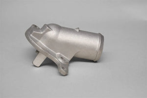 PRW Water Pump Neck Outlet; Cast Aluminum; 90 Degree; As-Cast. 5234681 - Main Product View