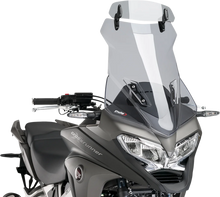 Load image into Gallery viewer, PUIG Adjustable Visor - Smoke - ST1100 6375H - Side View