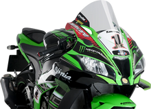 Load image into Gallery viewer, PUIG Race Windscreen - 14-1/4" - Clear - Kawasaki 9849W - Main Product View