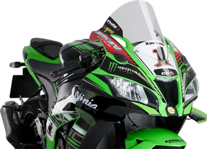 PUIG Race Windscreen - 14-1/4" - Clear - Kawasaki 9849W - Main Product View