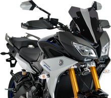 Load image into Gallery viewer, PUIG Race Windscreen - 14-3/4" - Dark Smoke - Yamaha 9724F - Main Product View