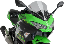 Load image into Gallery viewer, PUIG Race Windscreen - 15-3/4" - Smoke - Kawasaki 9976H - Main Product View