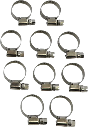 Parts unlimited Embossed Hose Clamp - 12-22 mm T03-6253-10 - Main Product View