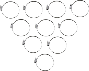Parts unlimited Embossed Hose Clamp - 60-80 mm T03-6260-10 - Main Product View