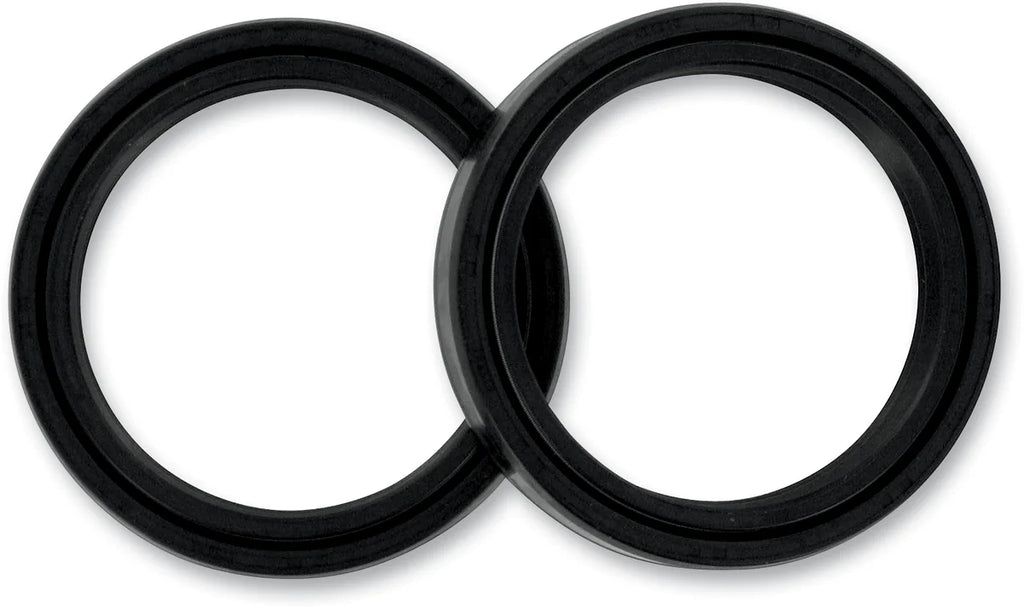 Parts unlimited Fork Seals - 41 mm ID x 53 mm OD x 8/10.5 mm T PUP40FORK455166 - Side View