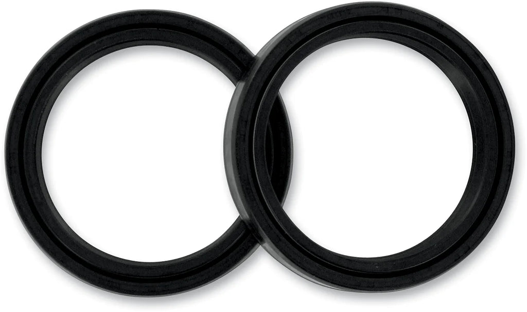 Parts unlimited Fork Seals - 45 mm ID x 57 mm OD x 11 mm T PUP40FORK455163 - Side View