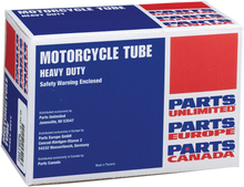 Load image into Gallery viewer, Parts unlimited Inner Tube - Heavy Duty - 10" - TR-4 - Center Metal Valve B20088 - Side View